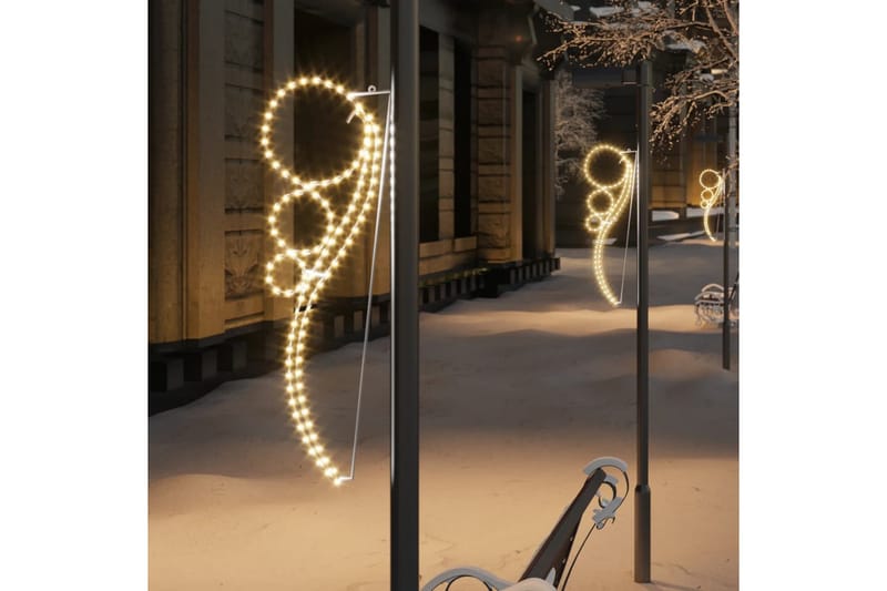 beBasic kugleformede lyskæder 2 stk. 144 LED'er varmt hvidt lys - Julelys - Juelpynt og juledekoration