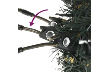 beBasic kunstigt juletræ med juletræsfod 150 cm PVC grøn - Boligtilbehør - Julepynt & højtidsdekorationer - Juelpynt og juledekoration - Plastik juletræ