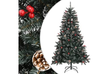 beBasic kunstigt juletræ med juletræsfod 150 cm PVC grøn - Boligtilbehør - Julepynt & højtidsdekorationer - Juelpynt og juledekoration - Plastik juletræ