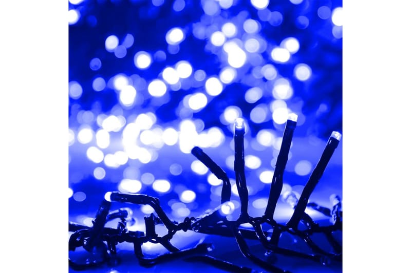 beBasic LED-lyskæde 1000 LED'er 20 m PVC blåt lys - Boligtilbehør - Julepynt & højtidsdekorationer - Juelpynt og juledekoration - Julelys
