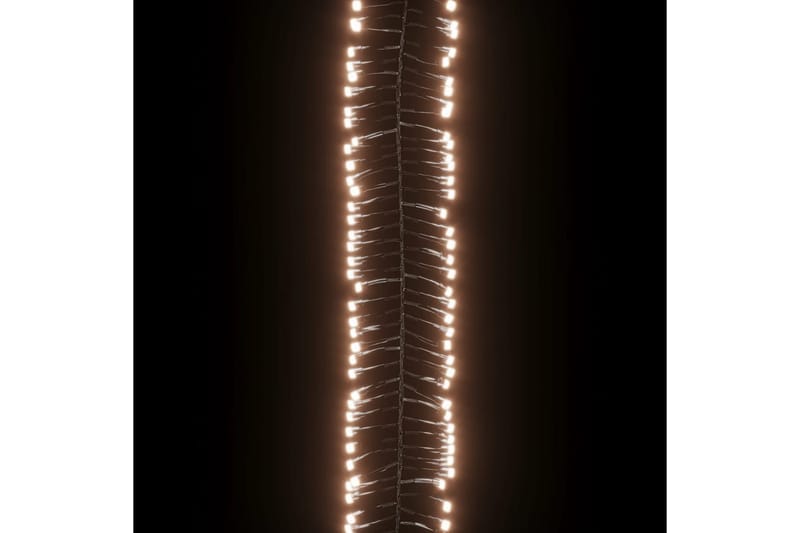 beBasic LED-lyskæde 1000 LED'er 20 m PVC varmt hvidt lys - Julelys - Juelpynt og juledekoration