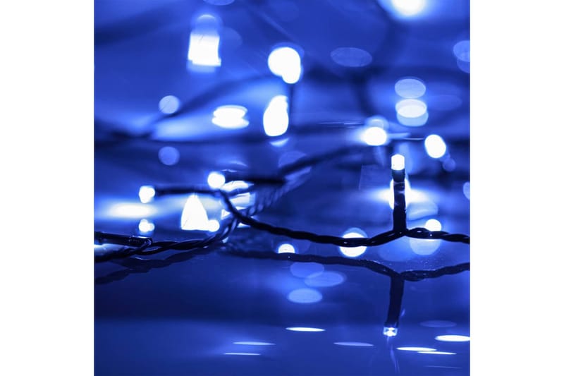 beBasic LED-lyskæde 2000 LED'er 200 m PVC blå - Boligtilbehør - Julepynt & højtidsdekorationer - Juelpynt og juledekoration - Julelys