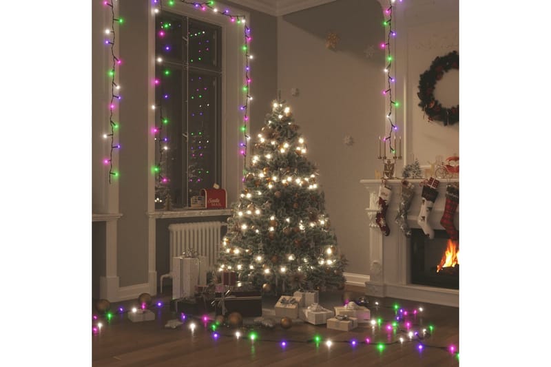 beBasic LED-lyskæde 2000 LED'er 200 m PVC pastelfarver - Boligtilbehør - Julepynt & højtidsdekorationer - Juelpynt og juledekoration - Julelys