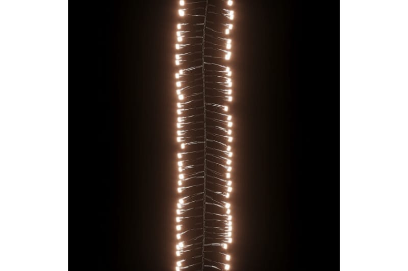 beBasic LED-lyskæde 2000 LED'er 40 m PVC varmt hvidt lys - Julelys - Juelpynt og juledekoration
