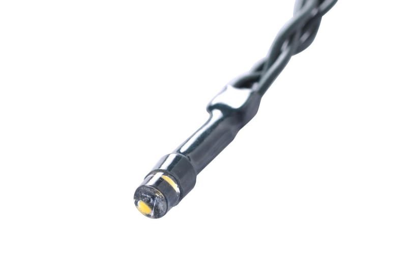 Bold Af Buksbomved, Kunstklippede Blade, 35Cm, Med Led-Kæde - Grøn - Boligtilbehør - Julepynt & højtidsdekorationer - Juelpynt og juledekoration - Julekrans