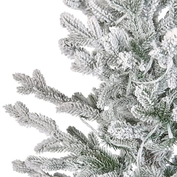 Brisco Snefyldt Plastikgran 180 cm med Belysning - Hvid/Grøn - Boligtilbehør - Julepynt & højtidsdekorationer - Juelpynt og juledekoration - Plastik juletræ