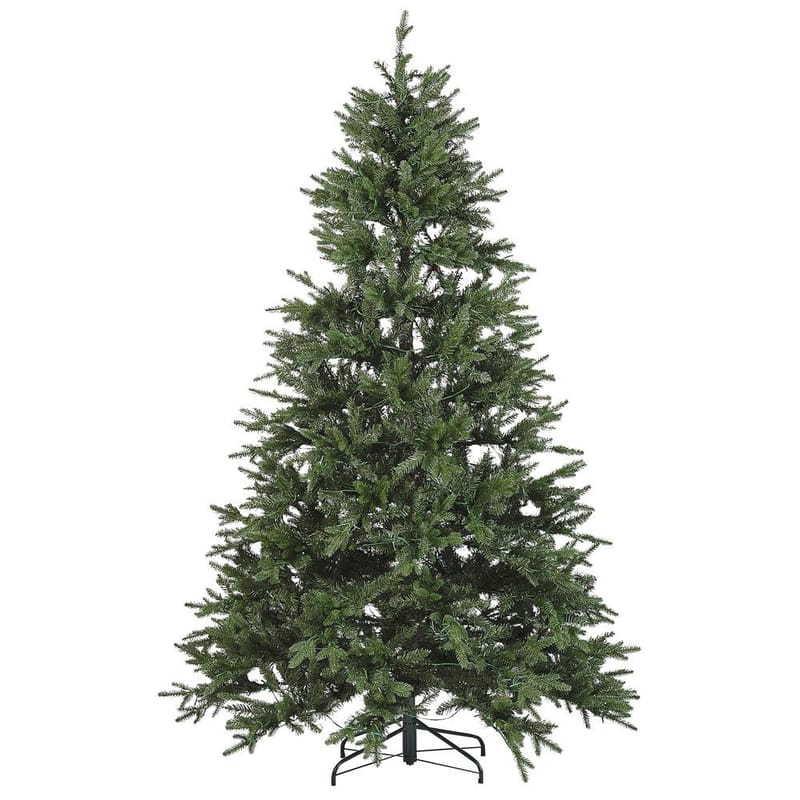 Fiddle Plastgran 210 cm med Belysning - Grøn - Boligtilbehør - Julepynt & højtidsdekorationer - Juelpynt og juledekoration - Plastik juletræ