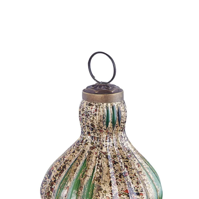 Julekugle Brillant-sæt med 8 - Guld, Grøn - Boligtilbehør - Julepynt & højtidsdekorationer - Juelpynt og juledekoration