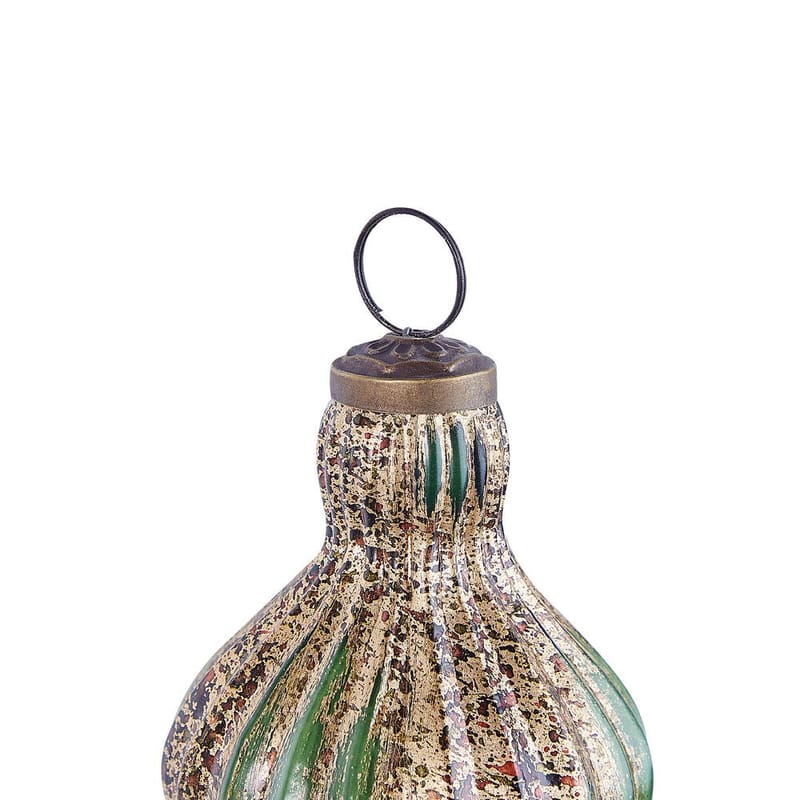 Julekugle Brillant-sæt med 8 - Guld, Grøn - Boligtilbehør - Julepynt & højtidsdekorationer - Juelpynt og juledekoration