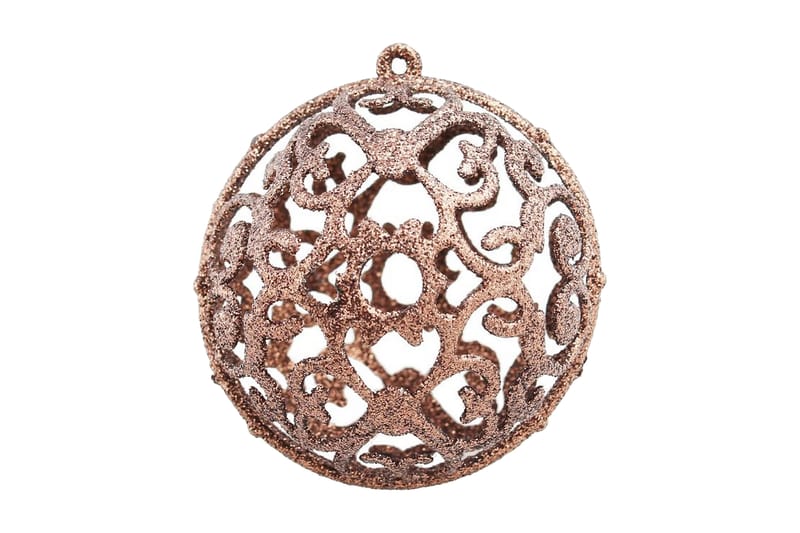 Julekuglesæt 100 Stk. 6 Cm Brun/Bronzefarvet/Guldfarvet - Flerfarvet - Boligtilbehør - Julepynt & højtidsdekorationer - Juelpynt og juledekoration