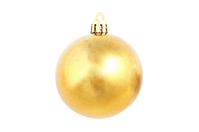 Julekuglesæt 100 Stk. 6 Cm Brun/Bronzefarvet/Guldfarvet - Flerfarvet - Boligtilbehør - Julepynt & højtidsdekorationer - Juelpynt og juledekoration