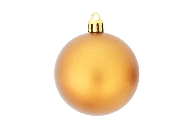 Julekuglesæt 100 Stk. 6 Cm Brun/Bronzefarvet/Guldfarvet - Flerfarvet - Boligtilbehør - Julepynt & højtidsdekorationer - Juelpynt og juledekoration