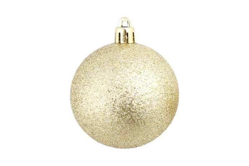 Julekuglesæt 100 Stk. 6 Cm Guldfarvet - Guld - Boligtilbehør - Julepynt & højtidsdekorationer - Juelpynt og juledekoration