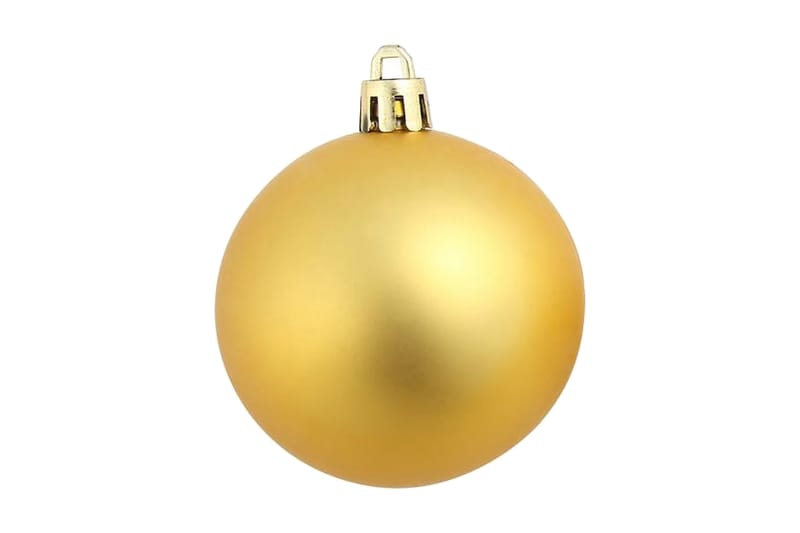 Julekuglesæt 100 Stk. 6 Cm Sølvfarvet/Guldfarvet - Flerfarvet - Juelpynt og juledekoration - Juletræspynt & julekugler