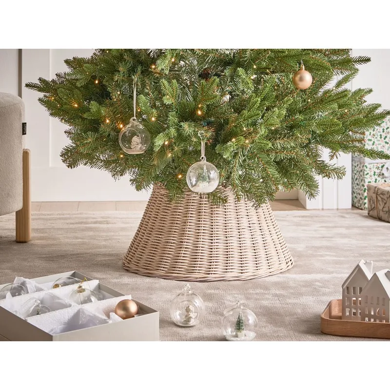 Juletræskrage Flocon - Brun - Boligtilbehør - Julepynt & højtidsdekorationer - Juelpynt og juledekoration - Juletræsfod