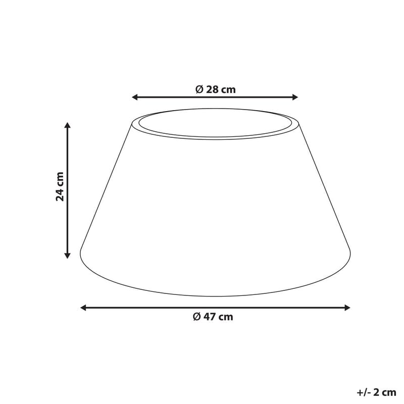 Juletræskrage Flocon - Brun - Boligtilbehør - Julepynt & højtidsdekorationer - Juelpynt og juledekoration - Juletekstil - Juletræstæppe
