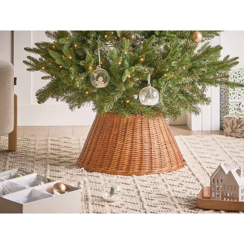 Juletræskrage Flocon - Naturlig - Boligtilbehør - Julepynt & højtidsdekorationer - Juelpynt og juledekoration - Juletekstil - Juletræstæppe