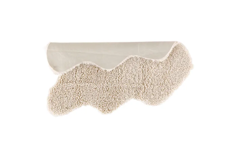 Katy Pyntepude 60x90 cm - Hvit - Tekstiler - Sædehynder