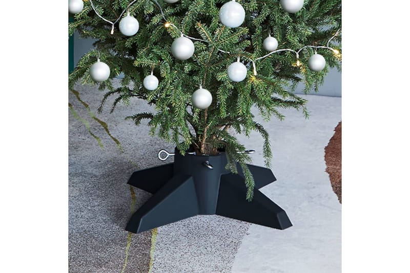juletræsfod 55,5x55,5x15 cm grøn - Grøn - Juletræsfod - Juelpynt og juledekoration