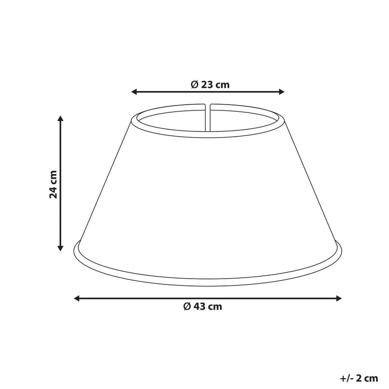 Juletræskrage Hiver - Naturlig, Hvid 43x43x24 cm - Boligtilbehør - Julepynt & højtidsdekorationer - Juelpynt og juledekoration - Juletræsfod