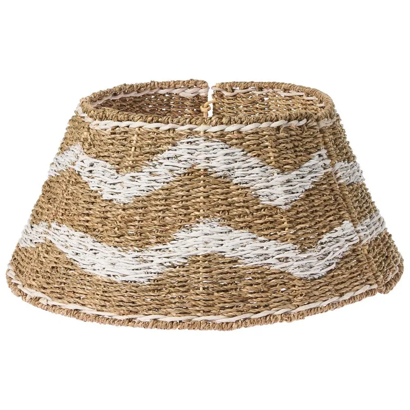 Juletræskrage Hiver - Naturlig, Hvid 51x51x24 cm - Boligtilbehør - Julepynt & højtidsdekorationer - Juelpynt og juledekoration - Juletræsfod