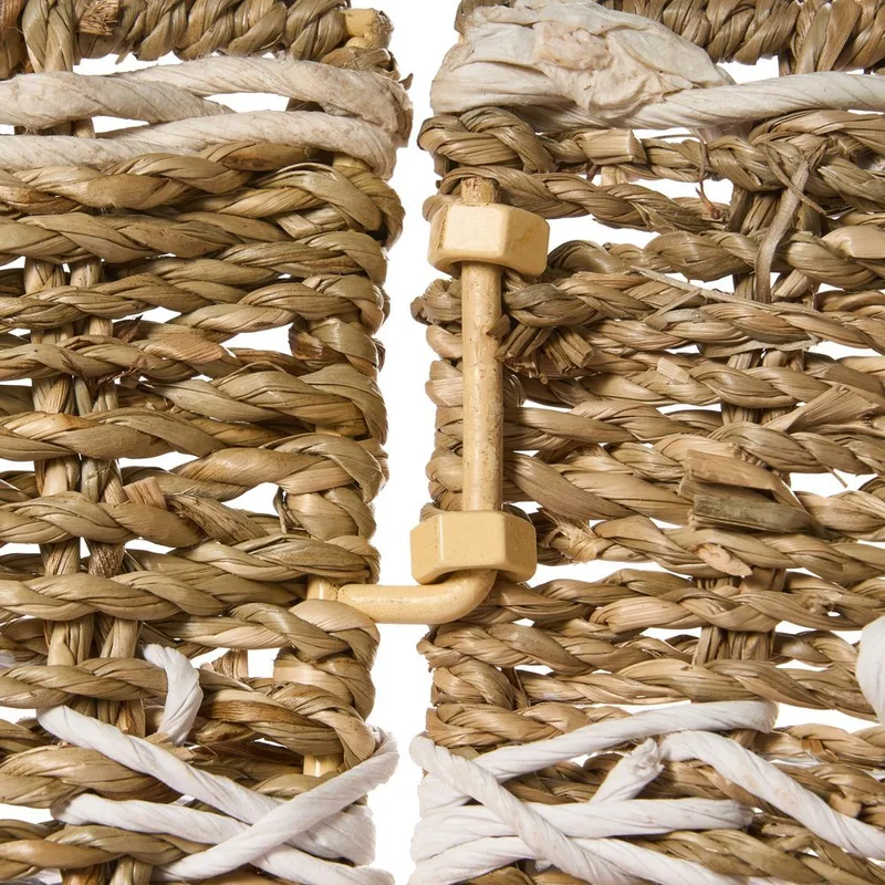 Juletræskrage Hiver - Naturlig, Hvid 60x60x29 cm - Boligtilbehør - Julepynt & højtidsdekorationer - Juelpynt og juledekoration - Juletræsfod