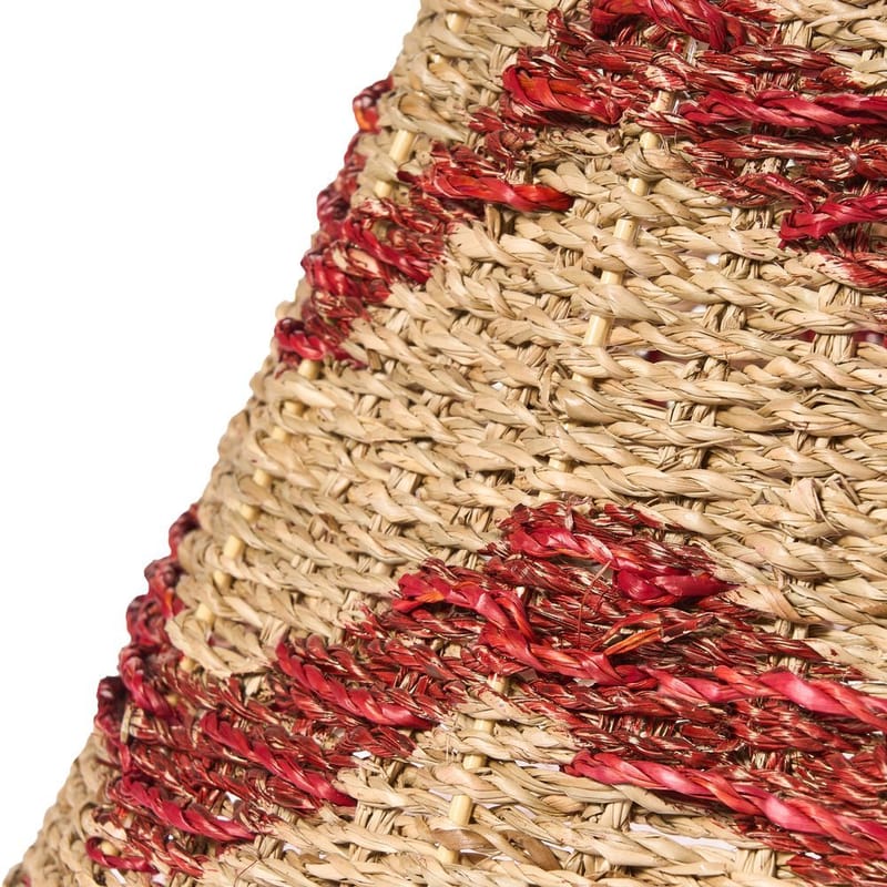 Juletræskrage Hiver - Naturlig, Rød 51x51x24 cm - Boligtilbehør - Julepynt & højtidsdekorationer - Juelpynt og juledekoration - Juletræsfod