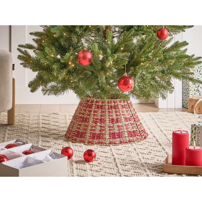 Juletræskrage Neige - 42x42x25 cm - Boligtilbehør - Julepynt & højtidsdekorationer - Juelpynt og juledekoration - Juletræsfod