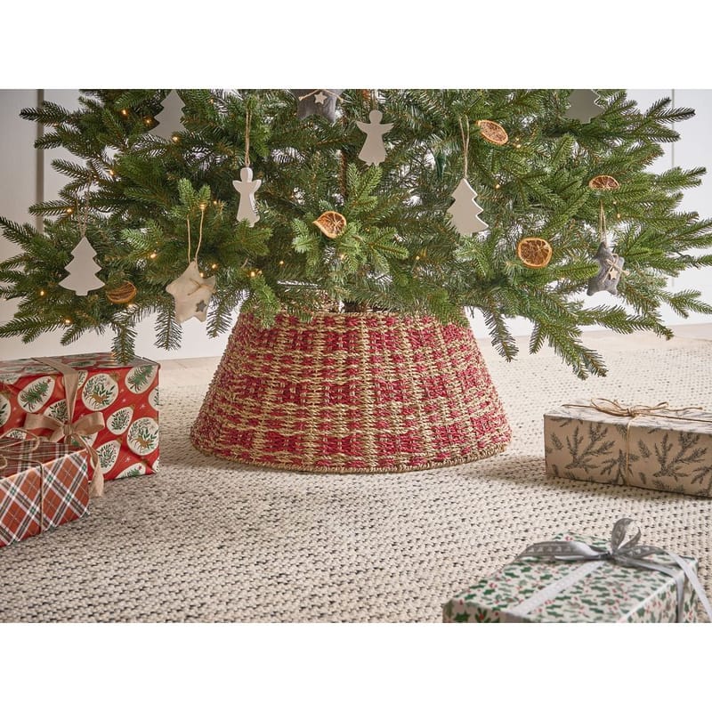 Juletræskrage Neige - 60x60x28 cm - Boligtilbehør - Julepynt & højtidsdekorationer - Juelpynt og juledekoration - Julekrans