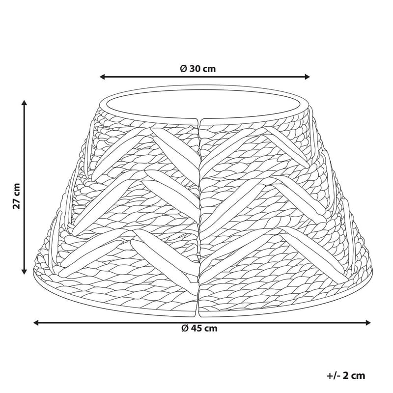 Juletræskrage Sapin - 45x45x27 cm - Boligtilbehør - Julepynt & højtidsdekorationer - Juelpynt og juledekoration - Juletræsfod