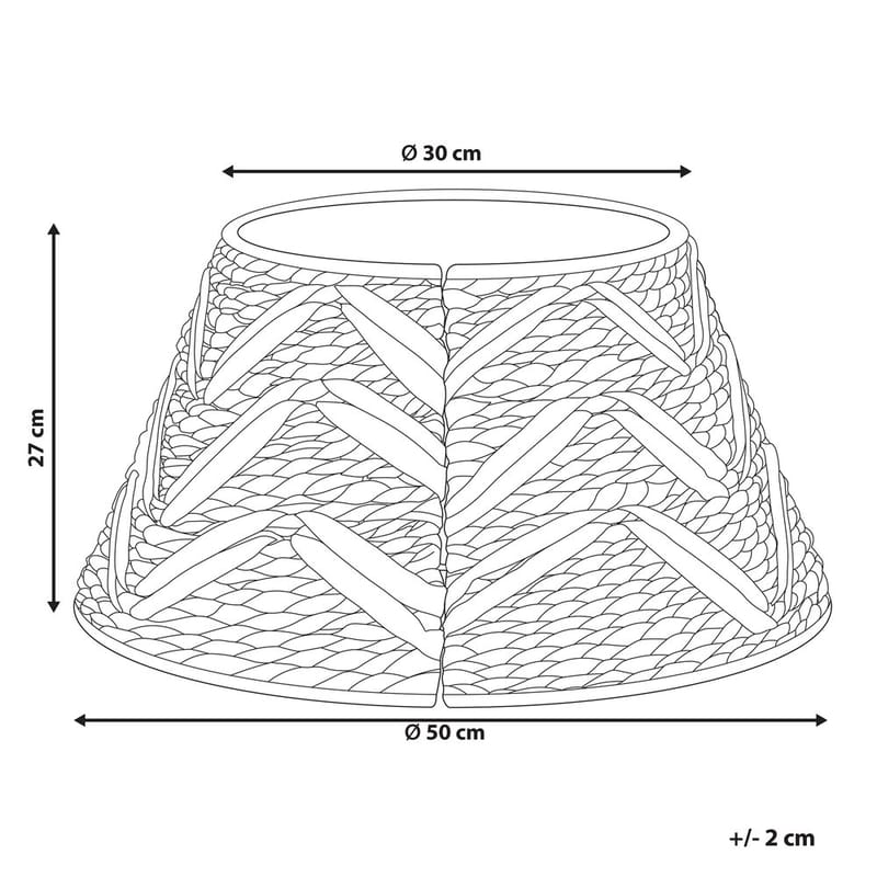 Juletræskrage Sapin - 50x50x27 cm - Boligtilbehør - Julepynt & højtidsdekorationer - Juelpynt og juledekoration - Juletræsfod