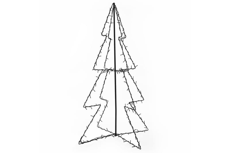 kegleformet juletræ 160 LED'er indendørs + udendørs 72x120cm - Juelpynt og juledekoration - Juletræspynt & julekugler