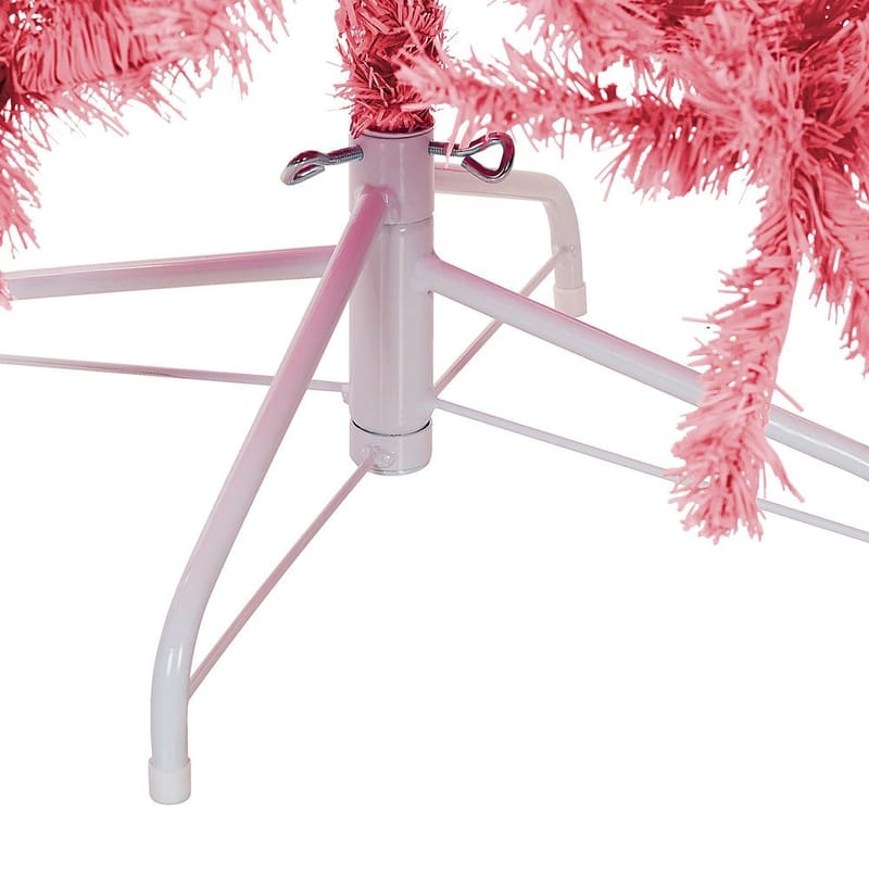 Kunstig juletræ Farnham - Rosa 100x100x120 cm - Boligtilbehør - Julepynt & højtidsdekorationer - Juelpynt og juledekoration - Plastik juletræ