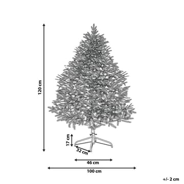 Kunstig juletræ Farnham - Rosa 100x100x120 cm - Boligtilbehør - Julepynt & højtidsdekorationer - Juelpynt og juledekoration - Plastik juletræ