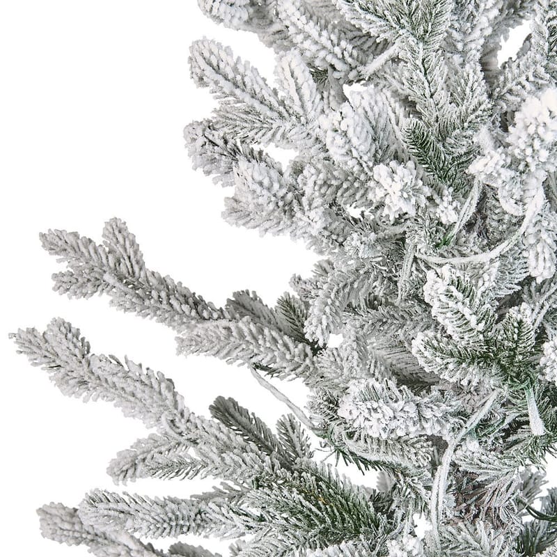 Kunstigt snedækket juletræ Brisco - 131x115x180 cm - Boligtilbehør - Julepynt & højtidsdekorationer - Juelpynt og juledekoration - Plastik juletræ