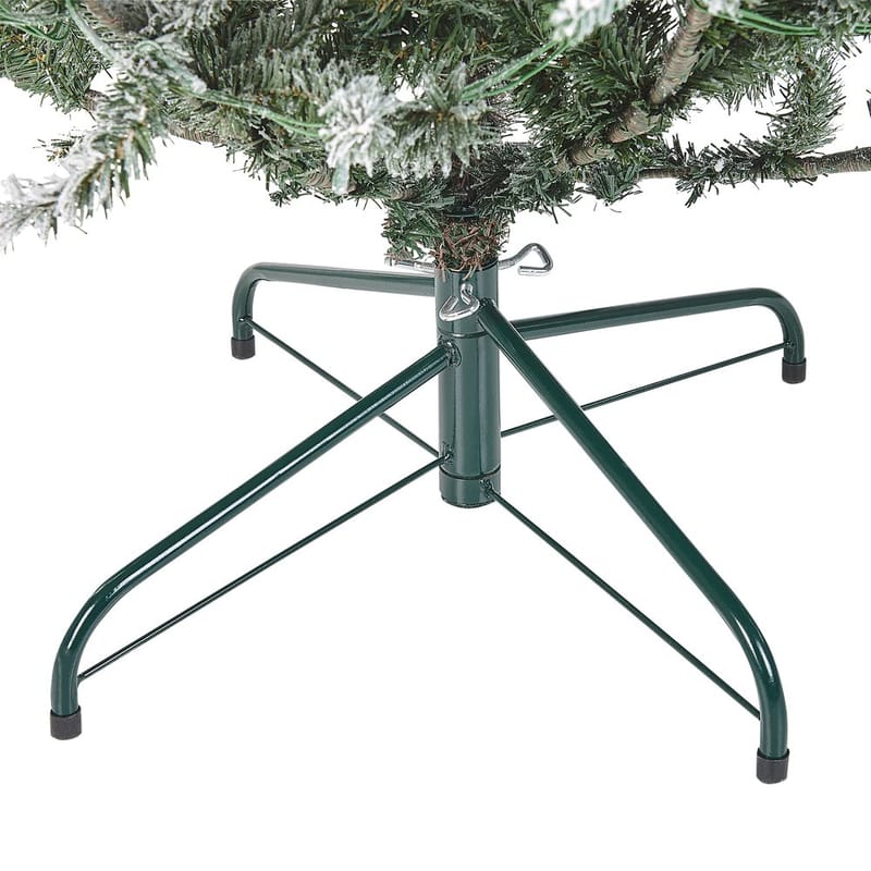 Kunstigt snedækket juletræ Brisco - 131x115x180 cm - Boligtilbehør - Julepynt & højtidsdekorationer - Juelpynt og juledekoration - Plastik juletræ