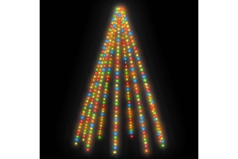 netlys til juletræ med 400 LED'er 400 cm flerfarvet - Flerfarvet - Boligtilbehør - Julepynt & højtidsdekorationer - Juelpynt og juledekoration
