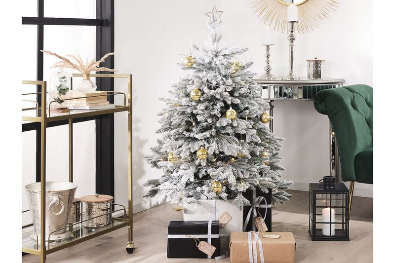 Chaker Juletræ 120 cm - Hvid - Boligtilbehør - Julepynt & højtidsdekorationer - Juelpynt og juledekoration - Plastik juletræ