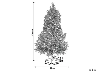 Donali Juletræ 120 cm - Grøn - Boligtilbehør - Julepynt & højtidsdekorationer - Juelpynt og juledekoration - Plastik juletræ