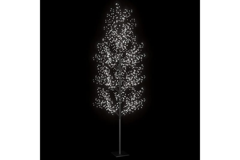 Juletræ 1200 Led'Er Kirsebærblomst 400 cm Koldt Hvidt Lys - Plastik juletræ