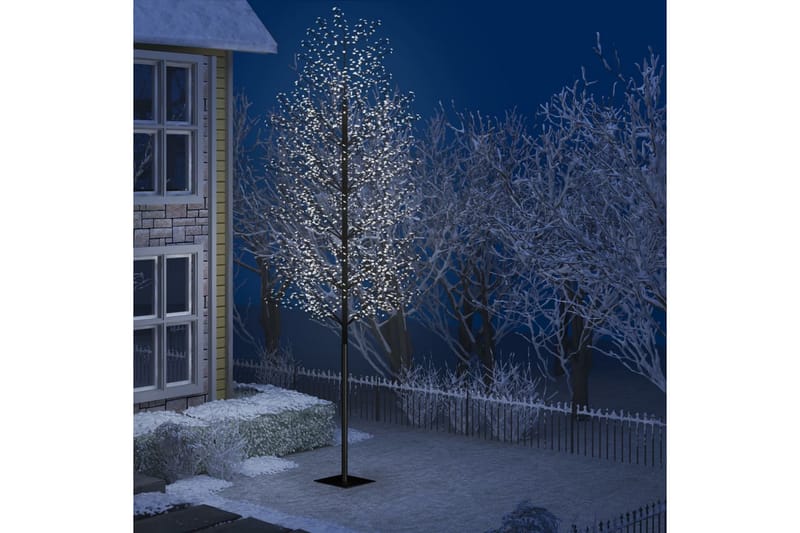 Juletræ 2000 Led'Er Kirsebærblomst 500 cm Koldt Hvidt Lys - Boligtilbehør - Julepynt & højtidsdekorationer - Juelpynt og juledekoration - Plastik juletræ