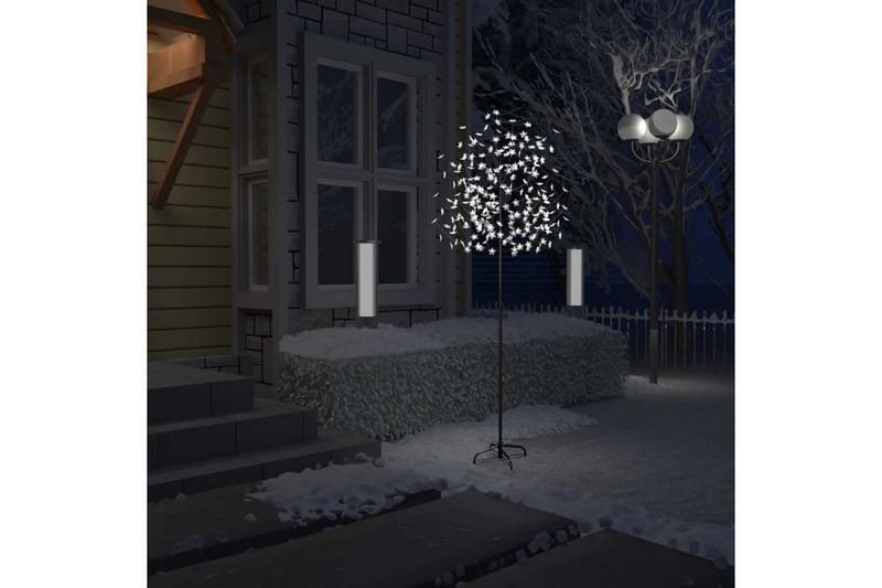 Juletræ 220 Led'Er Kirsebærblomst 220 cm Koldt Hvidt Lys - Boligtilbehør - Julepynt & højtidsdekorationer - Juelpynt og juledekoration - Plastik juletræ