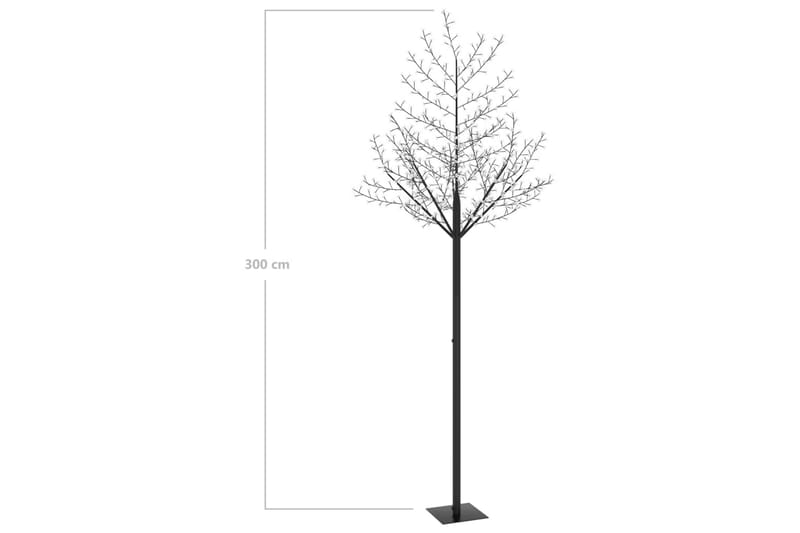 Juletræ 600 Led'Er Kirsebærblomst 300 cm Blåt Lys - Boligtilbehør - Julepynt & højtidsdekorationer - Juelpynt og juledekoration - Plastik juletræ