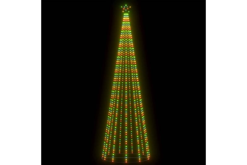 Kegleformet Juletræ 752 Led'Er 160x500 cm Farverig - Plastik juletræ