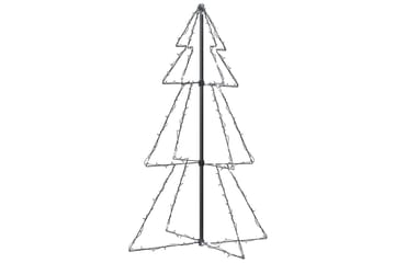 kegleformet juletræ 78x120 cm 160 LED-lys indendørs/udendørs - Boligtilbehør - Julepynt & højtidsdekorationer - Juelpynt og juledekoration - Plastik juletræ