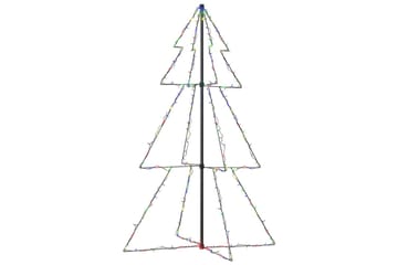 kegleformet juletræ 98x150 cm 200 LED indendørs & udendørs - Boligtilbehør - Julepynt & højtidsdekorationer - Juelpynt og juledekoration - Plastik juletræ