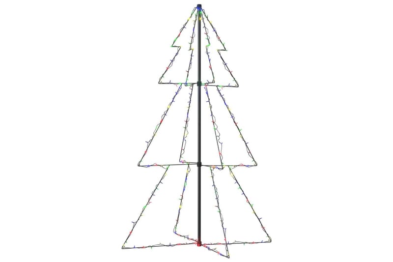 kegleformet juletræ 98x150 cm 200 LED indendørs & udendørs - Boligtilbehør - Julepynt & højtidsdekorationer - Juelpynt og juledekoration - Plastik juletræ