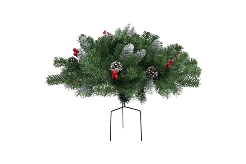 kunstigt juletræ 40 cm PVC grøn - Plastik juletræ