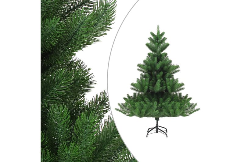 kunstigt juletræ LED-lys & kuglesæt 120 cm nordmannsgran - Plastik juletræ