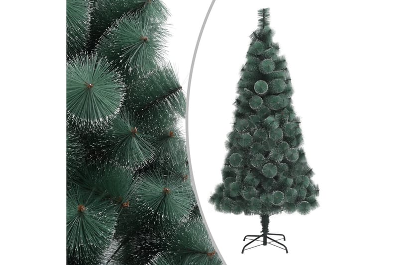 kunstigt juletræ med fod 150 cm PET grøn - Boligtilbehør - Julepynt & højtidsdekorationer - Juelpynt og juledekoration - Plastik juletræ